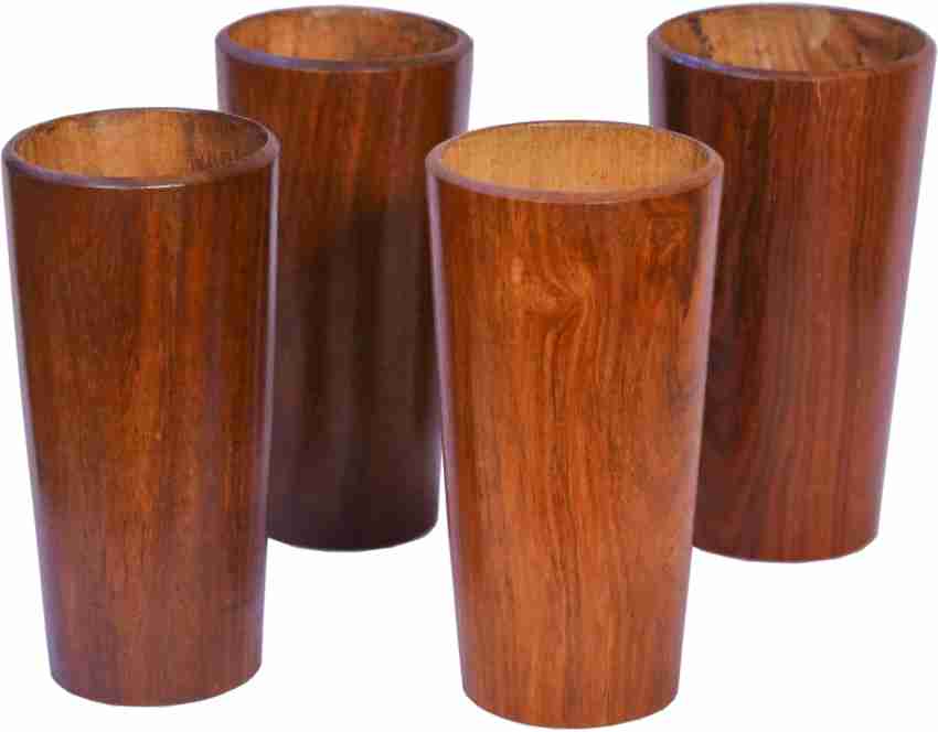 Wooden Water Tumbler, For Home, Capacity: 200 ml