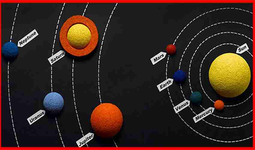 solar system model making science project - diy - simple and easy DIY  Pandit 