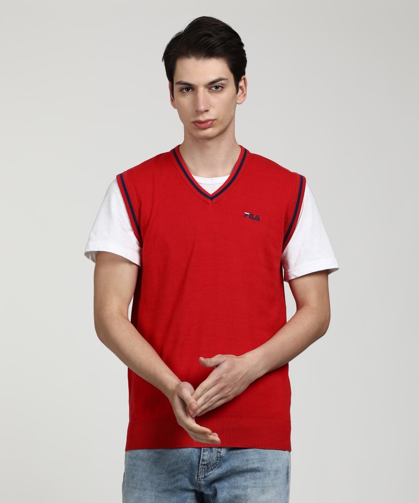 Fila v neck sweater hotsell