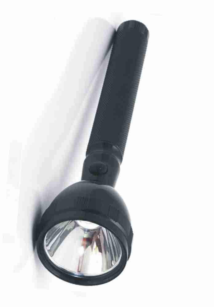 Focus light with battery store