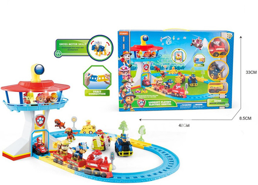 Paw patrol lookout track set hot sale