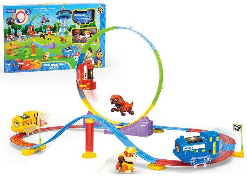 HALO NATION Paw Patrol Adventure Orbital Railway Track Set with