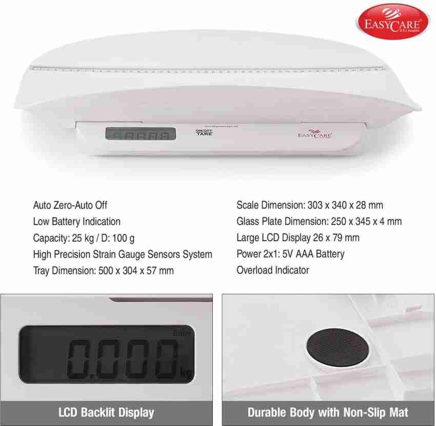 EASYCARE Baby Weighing Machine with Baby Tray  Digital Weighing Scale -  EASYCARE - India's Most Trusted Healthcare Brand