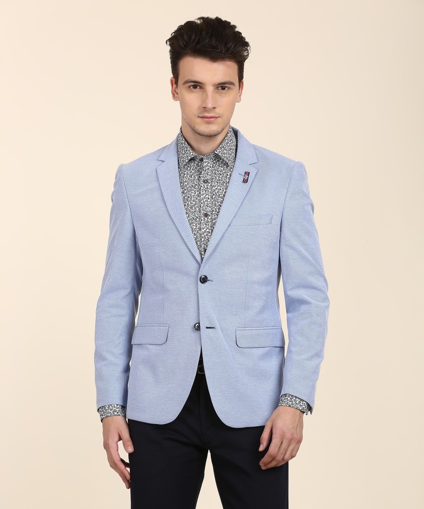 Louis Philippe Blazers And Coats : Buy Louis Philippe Black Solid Blazers  Online