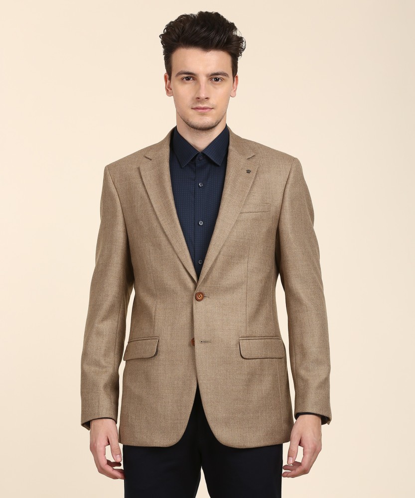 LOUIS PHILIPPE Solid Single Breasted Formal Men Blazer - Buy LOUIS PHILIPPE  Solid Single Breasted Formal Men Blazer Online at Best Prices in India