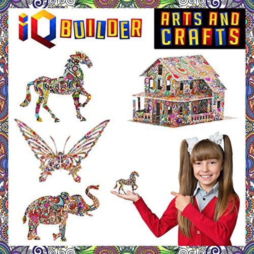 Genrc IQ BUILDER  ARTS AND CRAFTS FOR GIRLS AGE 7 8 9 10 11 12