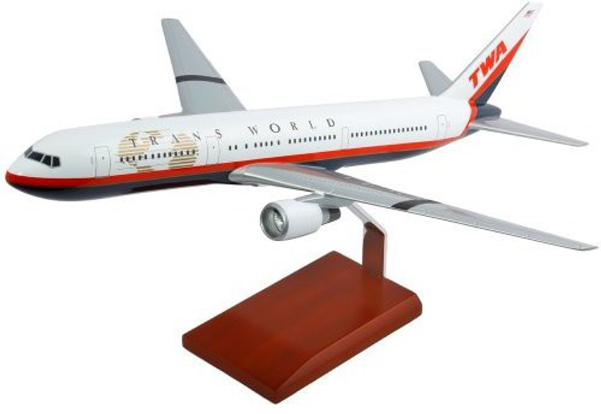 Genrc Toys and Models Corporation B767 300 TWA Toys and Models