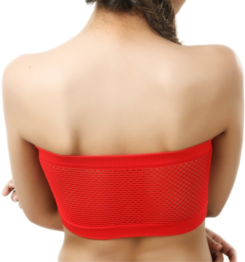 FabGruh Women Bandeau/Tube Non Padded Bra - Buy FabGruh Women Bandeau/Tube  Non Padded Bra Online at Best Prices in India