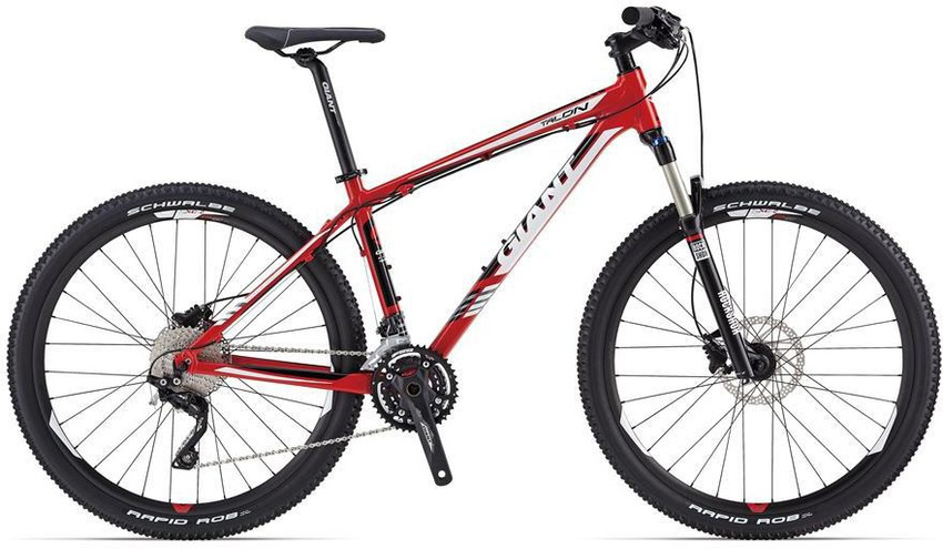 Giant talon top red and black