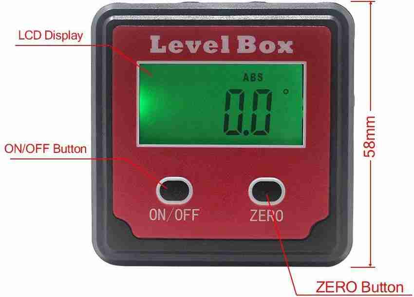 Precision hotsell digital protractor