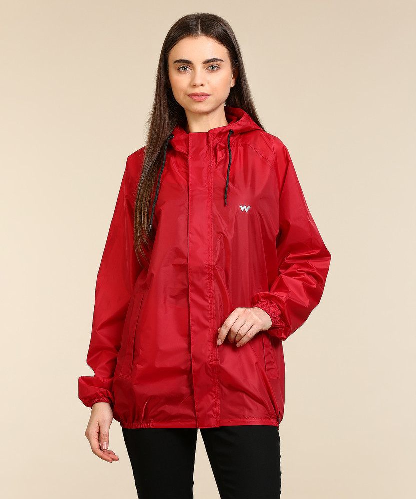 Wildcraft Solid Women Raincoat Buy Red Wildcraft Solid Women