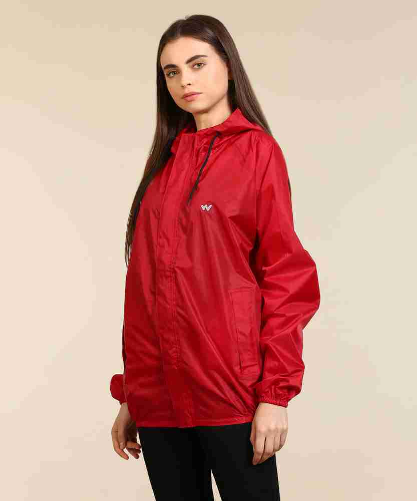 Wildcraft solid women's raincoat store