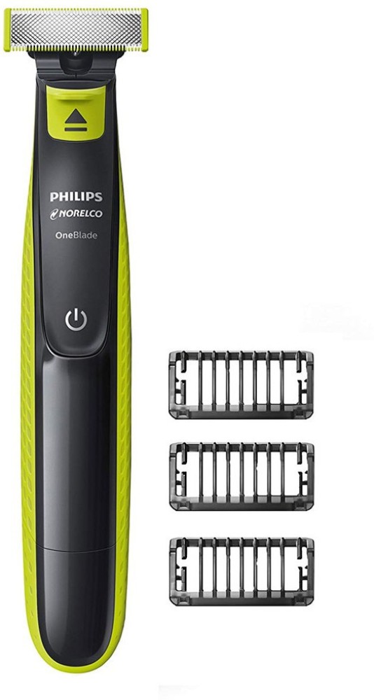 PHILIPS Norelco OneBlade hybrid electric trimmer and shaver, FFP, QP2520/90  Trimmer 60 min Runtime 10 Length Settings Price in India - Buy PHILIPS Norelco  OneBlade hybrid electric trimmer and shaver, FFP, QP2520/90 Trimmer 60 min  Runtime 10