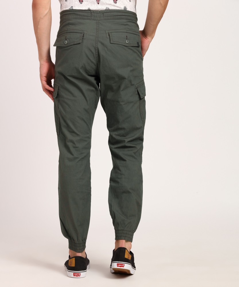 Buy Olive Green Track Pants for Men by DENIZEN FROM LEVIS Online  Ajiocom