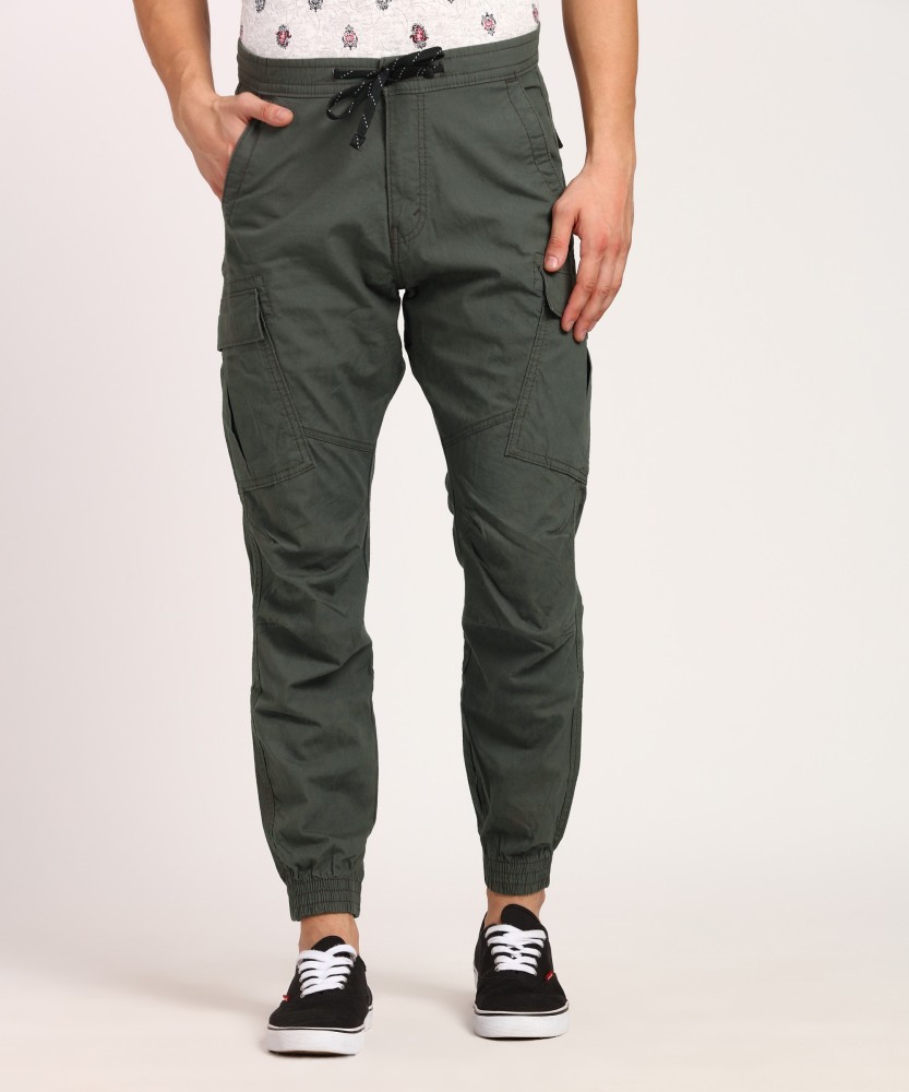 DENIZEN from Levis Mens Slim Fit Twill Jogger Pants  Gray Forest Camo M   Inox Wind