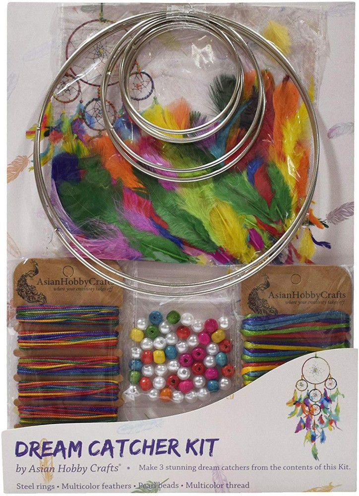 Blue DIY Dream Catcher Craft Kit. The Perfect Do It Yourself
