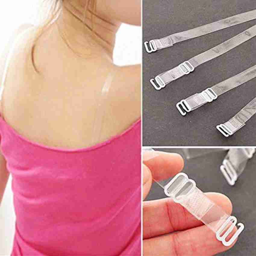 Sinlifu 3 Pair Clear Sexy Adjustable Invisible Women Bra Shoulder Straps  Transparent for Bra and Clothing - 3 Pair Clear Sexy Adjustable Invisible  Women Bra Shoulder Straps Transparent for Bra and Clothing .