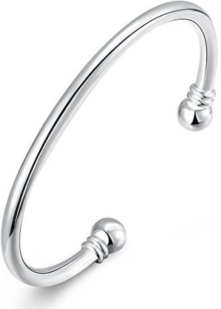 Buy Gehna Jaipur Modern Jewelry  Sapphire Studded 925 Solid Silver Bangle  Bracelet Sb1003 at Amazonin