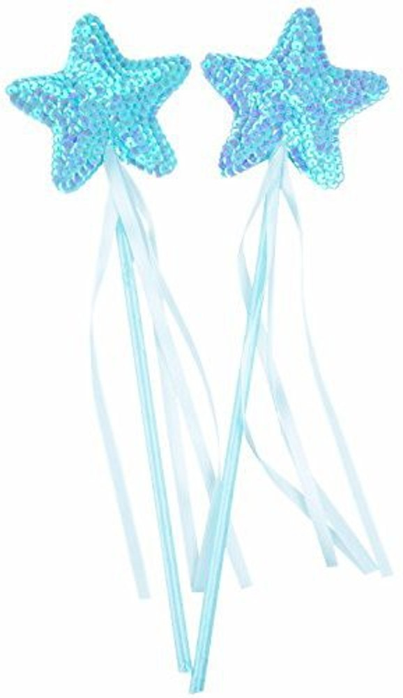 Bilipala Blue Star Magic Wands Fairy Princess Wand for Kids