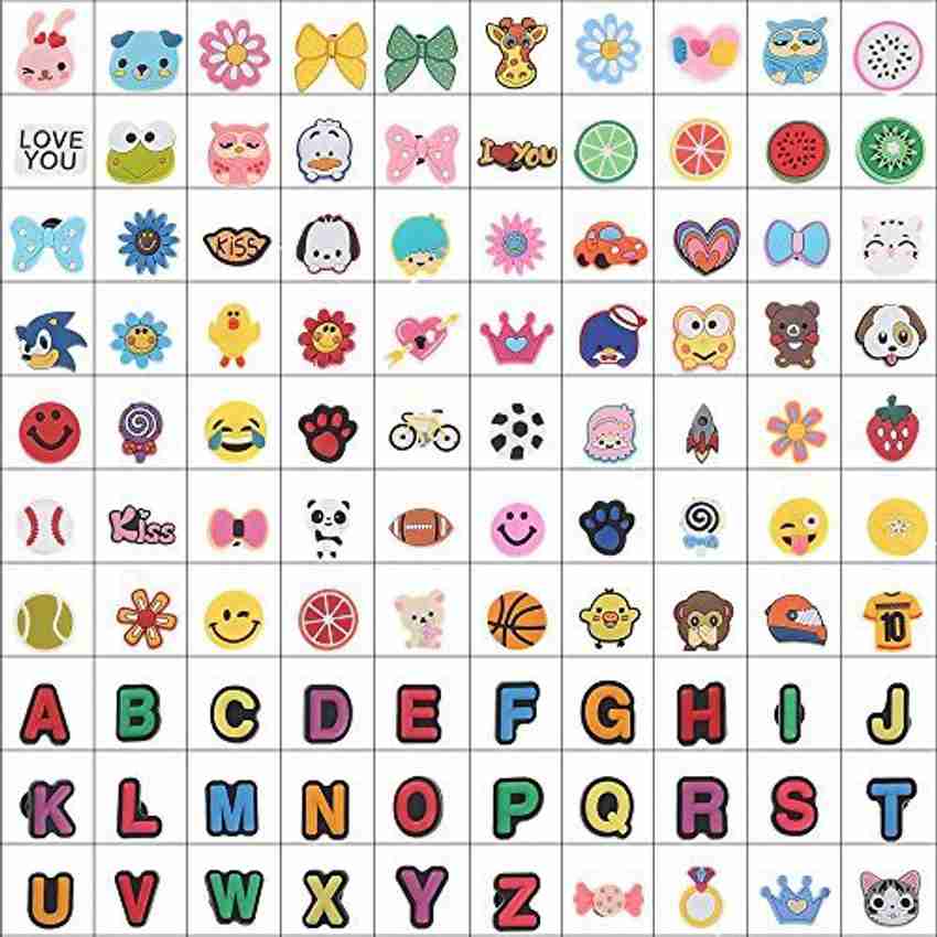 Crocs emoji charms on sale
