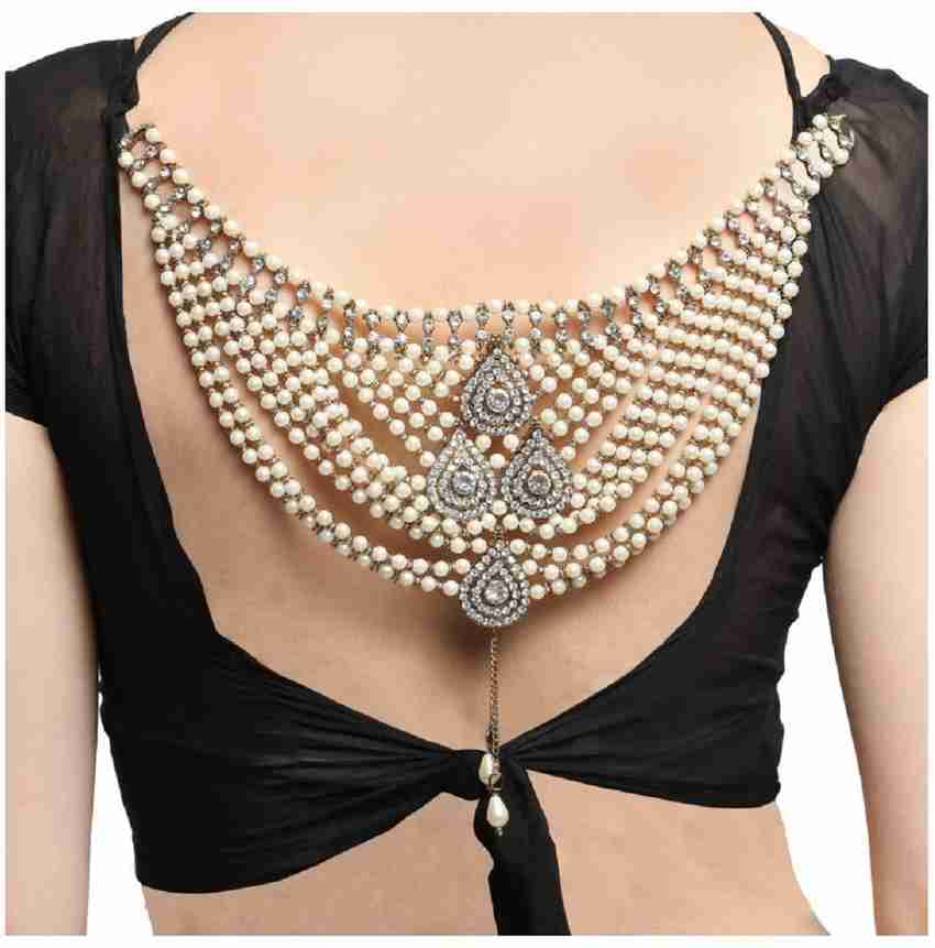 Brooch blouse top