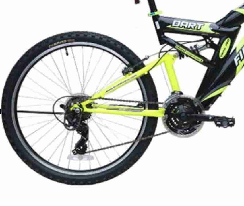 Firefox Dart Pro D 21S, 21 Speed Gear Cycle with Disc Brakes and Full  Suspension, 26 MTB cycles below Rs.20,000