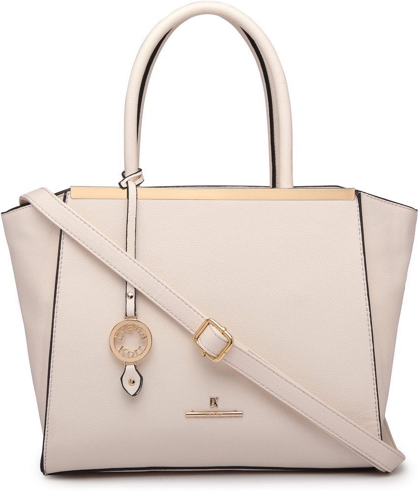 Buy Diana Korr Women Beige Hand held Bag Beige Online Best Price
