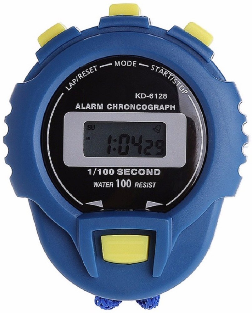 Digital stopwatch with extra large display - 4 colours