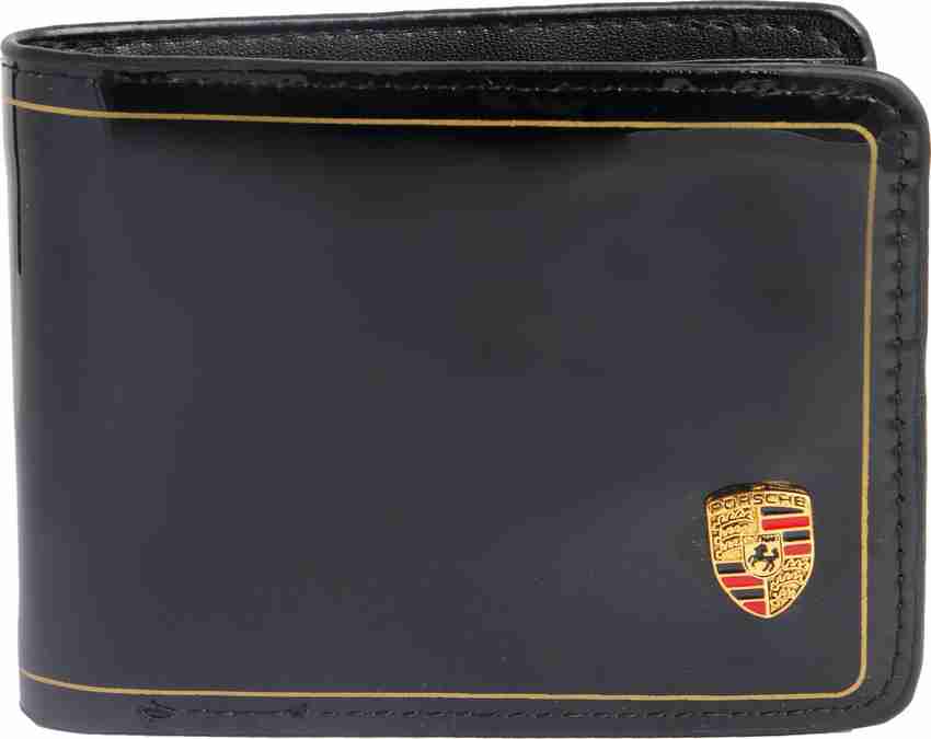 Porsche Shining Men Black Canvas Wallet Black Price in India Flipkart
