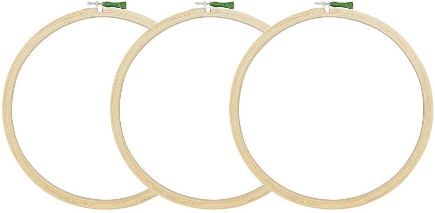 Wooden Embroidery Lap Adjustable Hoop & Frame Holder Stand-1 Set (3 Pieces)