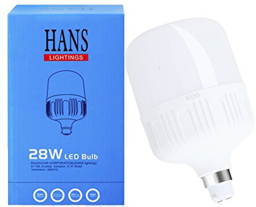 tom omgive Opstå HANS LIGHTING 28 W Standard B22 LED Bulb Price in India - Buy HANS LIGHTING  28 W Standard B22 LED Bulb online at Flipkart.com