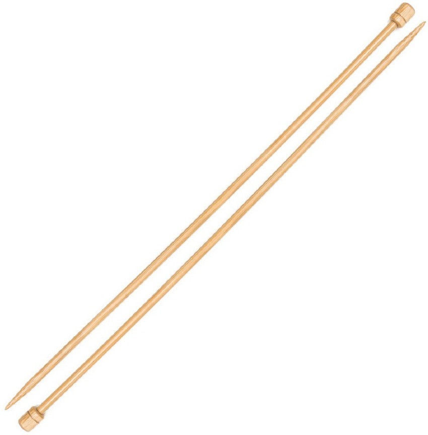 Pony Bamboo Long Knitting Needles Knit Pin Length 30 cm, 3 mm Hand