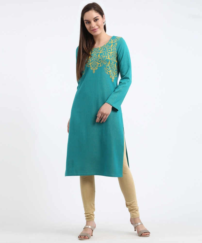 Woolen long kurti on on sale flipkart