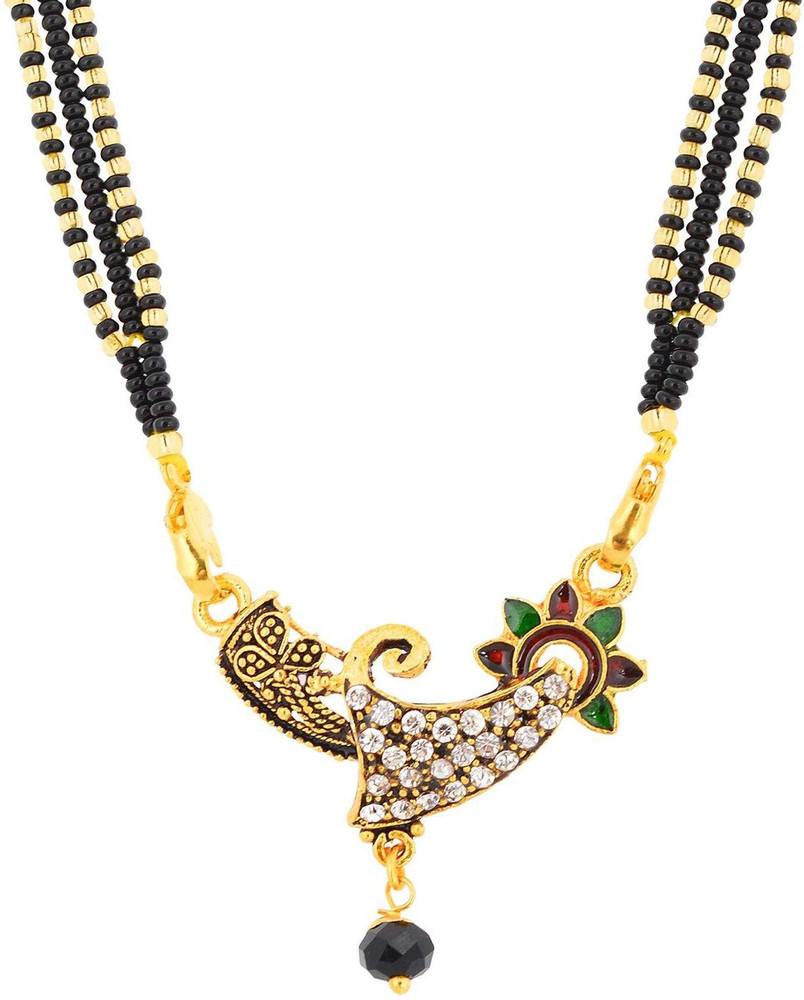 Gold plated mangalsutra flipkart discount