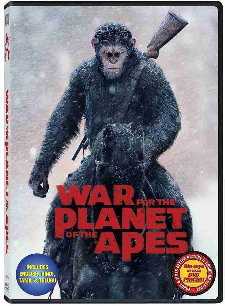 War for the Planet of the Apes Price in India Buy War for the Planet of the Apes online at Flipkart