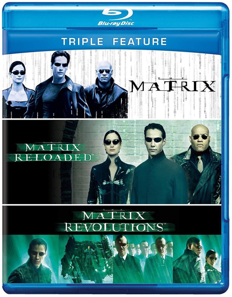 The Matrix Trilogy - 3 Movies Collection: The Matrix + The Matrix Reloaded  + The Matrix Revolutions (3-Disc Box Set) Price in India - Buy The Matrix  Trilogy - 3 Movies Collection