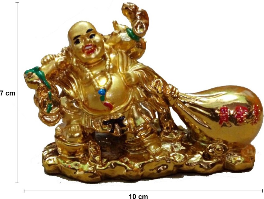 Buy Nitin Vastu  Fang shui  6 pcs laughing buddha happy man for wealth gift  pack Online  Get 60 Off