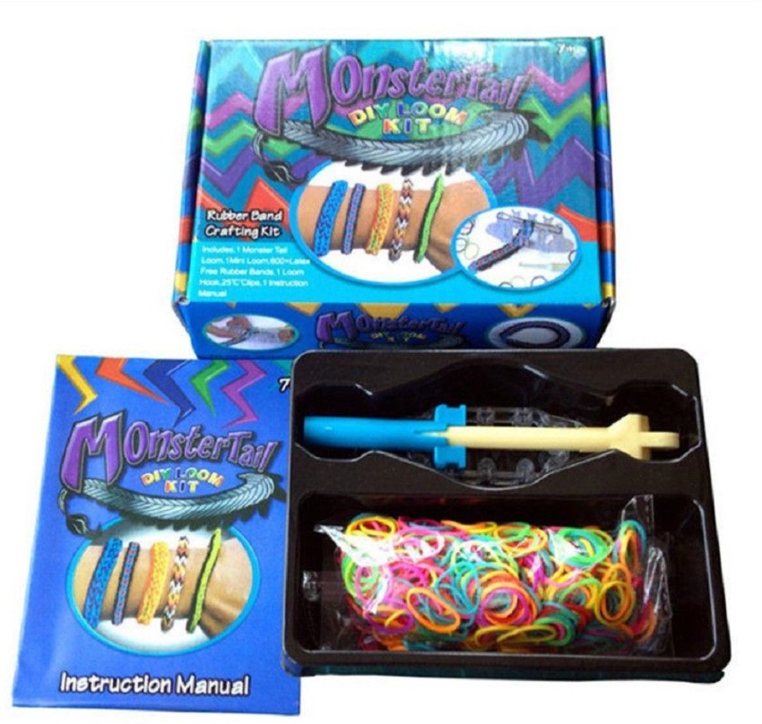 Loom, Rainbow, Monster Tail Crafting Kit