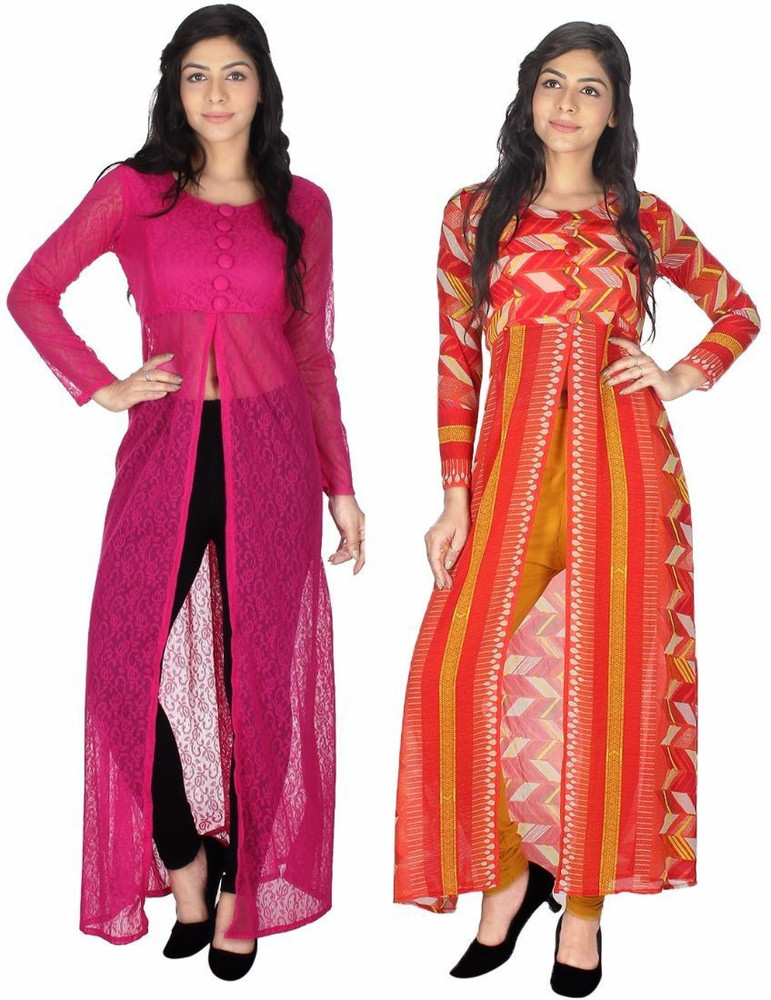 Flipkart long clearance kurtis with price