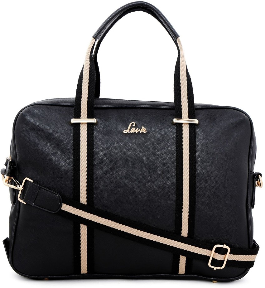 Buy LAVIE Women Black Laptop bag BLACK Online  Best Price in India   Flipkartcom