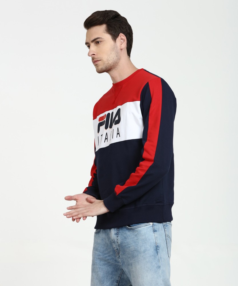 Fila on sale colorblock sweatshirt