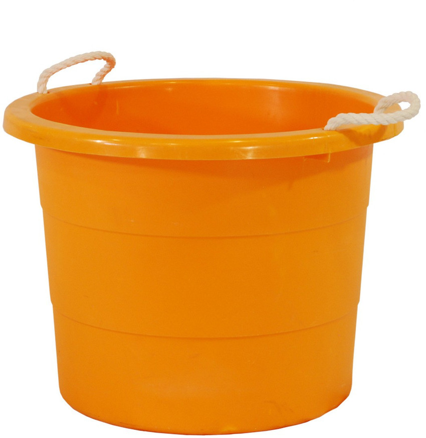 SUPER Tub Orange Color 30 L Plastic Bucket Price in India Buy