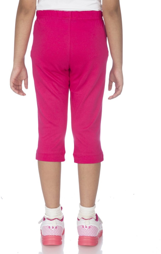 Bright Solid Hot Pink Capri Leggings Sports Fitness Yoga PantsMade in  USA EU XSXL  Capri leggings Hot pink leggings Leggings outfit casual