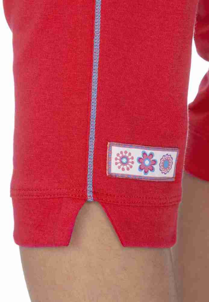 OCEAN RACE Girls Stylish attarctive Colors Cotton Capris(3/4 Th Pant)-Pack  of 3pics – Kidstoysworld