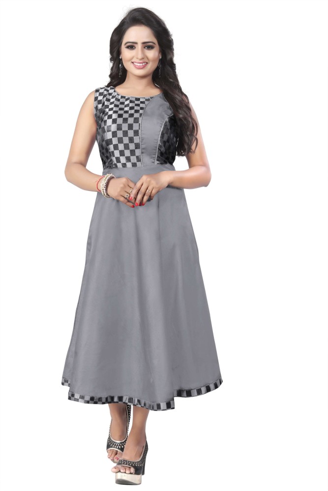 Sheetal Associates Women Maxi Maroon Dress  Buy Sheetal Associates Women  Maxi Maroon Dress Online at Best Prices in India  Flipkartcom