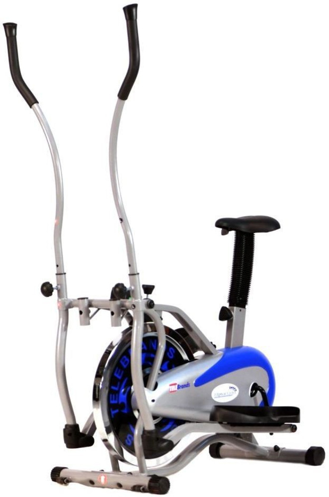 Telebrands Deluxe Elliptical Cycle Dual Action Stationary Exercise