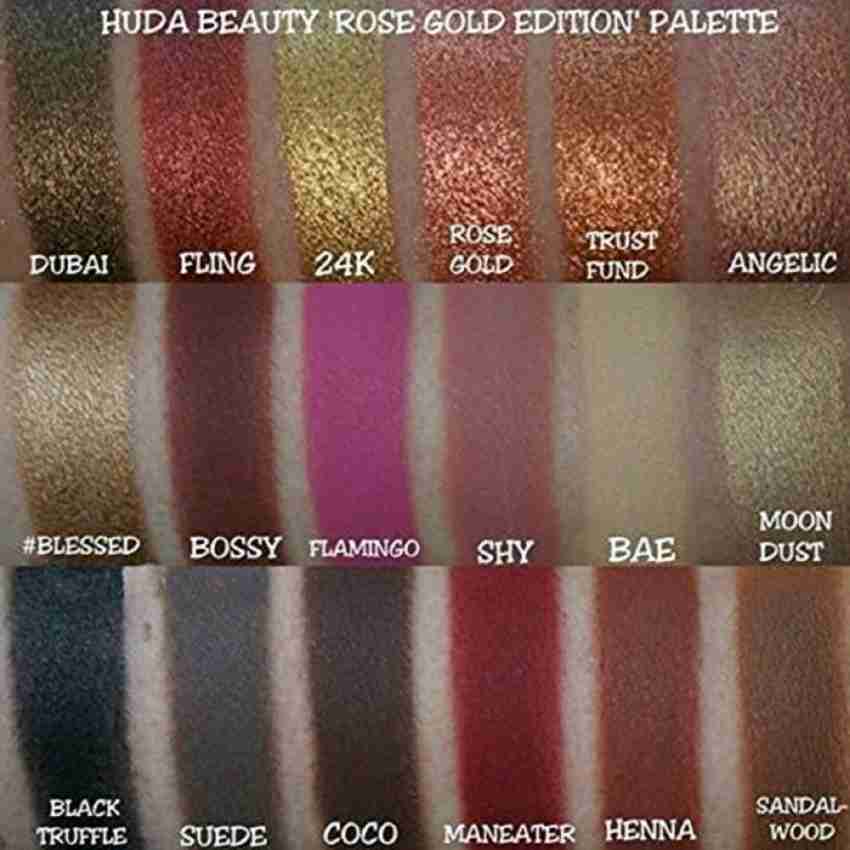 Huda beauty rose gold palette 2025 review india