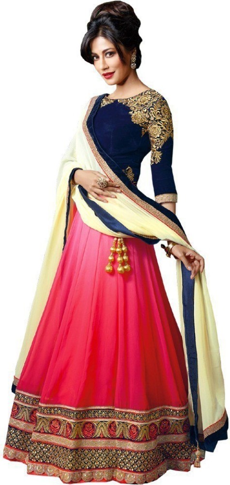 Define Jewellery Embroidered Semi Stitched Lehenga Choli Buy dark pink Define Jewellery Embroidered Semi Stitched Lehenga Choli Online at Best Prices in India Flipkart