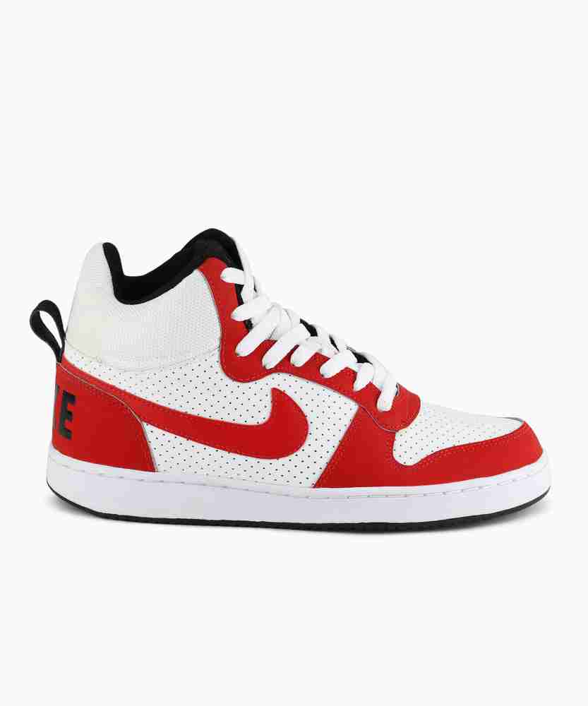 Nike court borough mid hot sale negro