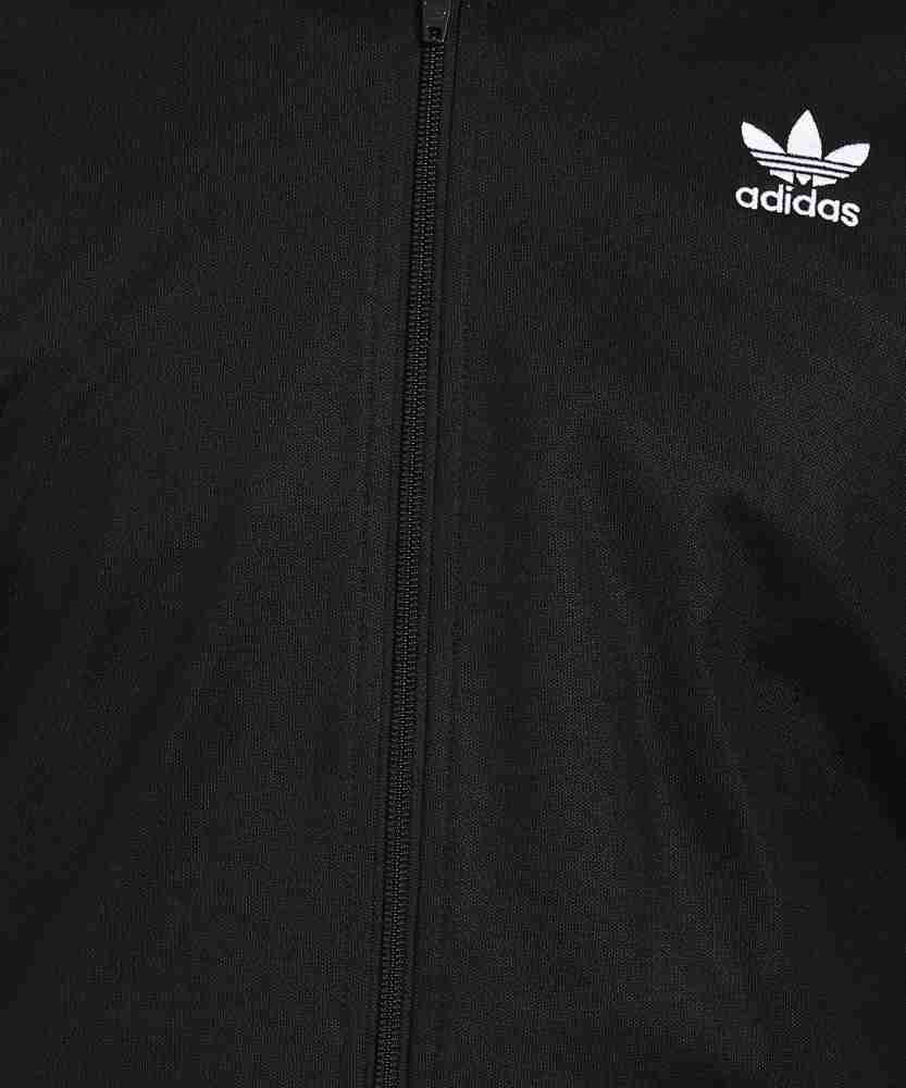 Mens black cheap adidas track jacket